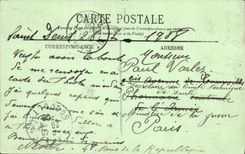 VINTAGE POSTCARD Holy Denis the Church Holy Denis Of Estree