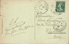 VINTAGE POSTCARD Cannes Island co. Marguerite Prison Of the Iron Mask