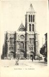 VINTAGE POSTCARD Holy Denis the Cathedral