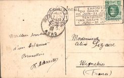 Iglesia S Miguel y Gudulia de Bruselas de la POSTAL de la VENDIMIA