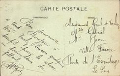 CPA Montpellir Square Statue de Planchon