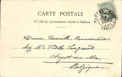 POSTAL de la VENDIMIA el Mosela en la travesía de Epinal