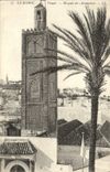 VINTAGE POSTCARD Morocco Tangier Mosque of Aissaouiens