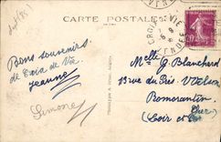CPA Croix de Vie La Plage