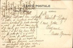 CPA Marseille Le Plare de la Desirade Depart d'un courrier Bateau