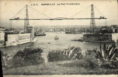 CPA Marseille Le pont Trensbordeur