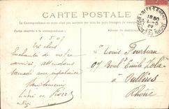 VINTAGE POSTCARD Arles Old Main door of the Church of the Preachers