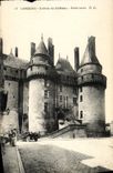 VINTAGE POSTCARD Langeais the Castle Levis Bridge