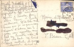 VINTAGE POSTCARD co. Anne D' Auray Rules of co. Anne