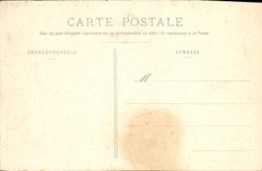 POSTAL co de la VENDIMIA. Congrios de Anne D Auray juventud del bretón bretón del 5 de junio de 1906 a la fuente
