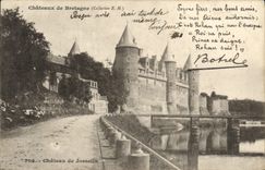 CPA Chateau de Josselin Botrel