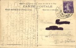 VINTAGE POSTCARD Holy Anne D' Auray privileged Furnace bridge of Sainte Anne