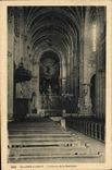 VINTAGE POSTCARD co. Anne d' Interior Auray of the Basilica organ