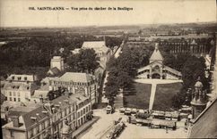 VINTAGE POSTCARD Sainte Anne Seen from of the Bell-tower of the Basilica