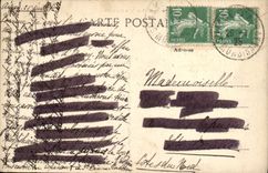 VINTAGE POSTCARD Sainte Anne Seen from of the Bell-tower of the Basilica