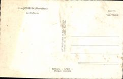 POSTAL MODERNA Josselin el castillo