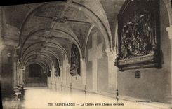 VINTAGE POSTCARD Sainte Anne D' Auray Clotre and the Way of Cross