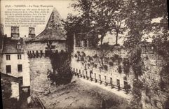 VINTAGE POSTCARD Valves the Tower Trumpet