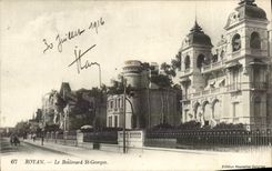 CPA Royan Le Boulevard St Georges
