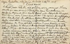 POSTAL Royan de la VENDIMIA el jardín público y el bulevar de Botton