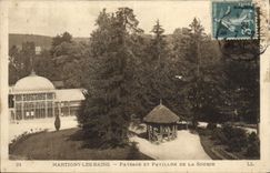 CPA Martigny Les Bains Paysage Et Pavillon De La Source