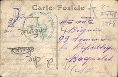 VINTAGE POSTCARD Neufchateau the Town hall