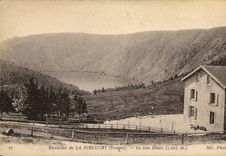 VINTAGE POSTCARD Surroundings of Schlucht the White Lake