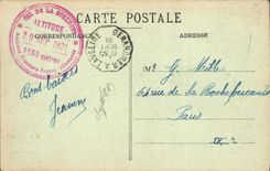 VINTAGE POSTCARD Schlucht the rock of the devil