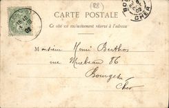 VINTAGE POSTCARD Holy Die View Taken of Martin Saint