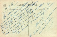 VINTAGE POSTCARD Holy Die the pulpit of the devil the dry fir tree