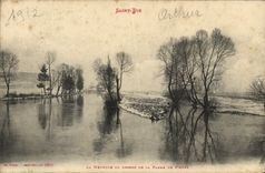 VINTAGE POSTCARD Holy Die Meurthe with the top of the stone valve