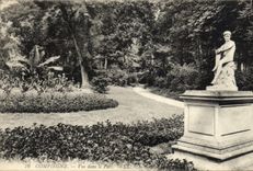 CPA Compiegne Vue Dans le Parc