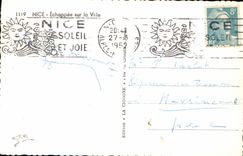 VINTAGE POSTCARD Nice Escaped on the City