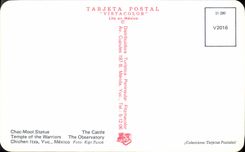 CPM Mexico Chac Mool Statue