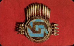 CPM Mexico Broche de Yanhitlan de la Cultura Mixteca