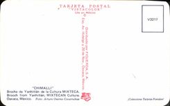 CPM Mexico Broche de Yanhitlan de la Cultura Mixteca