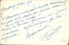 VINTAGE POSTCARD Strasburg Kleberplatz put Denkmal