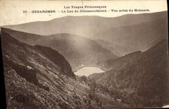 VINTAGE POSTCARD Gerardmer the Lake De Schiessrothried Seen from of Hohneck