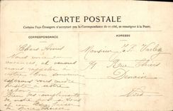 VINTAGE POSTCARD Pont has Mousson Seen On the Moselle the stopping