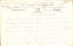 VINTAGE POSTCARD Trawl-nets On the Marne Panorama Towards the Cathedral Taken of Notre Dame