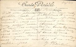 VINTAGE POSTCARD Trawl-nets On the Marne Panorama taken of Notre Dame Holy District Jacques