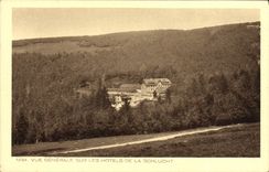 CPA Vue Generale Sur Les Hotels De La Schlucht