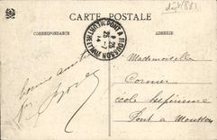 VINTAGE POSTCARD Schlucht Seen from on Alsace Tunnel of Munster