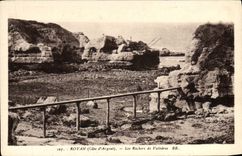CPA Royan Les Rochers De Vallieres