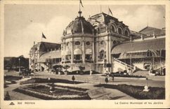 CPA Royan Le Casino Municipal et les Jardins