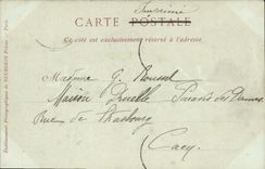 VINTAGE POSTCARD Cliff the Valley Annie White Houses