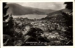 CPA Gerardmer et son Lac Vus des Gouttrides