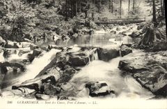 CPA Gerardmer Saut des Cuves Pont d'Amour