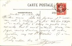 VINTAGE POSTCARD Gerardmer Jump of the Tanks Bridge of Love