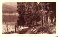 VINTAGE POSTCARD Gerardmer the Lake And the Meyon Cross
